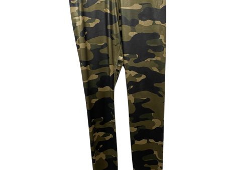 Athletic Leggings By Nike Apparel In Camouflage Print, Size: S Online now