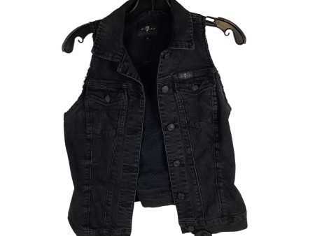 Vest Other By 7 For All Mankind In Black, Size: M Online Sale