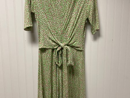 Dress Designer By Lilly Pulitzer In Green & White, Size: S Sale