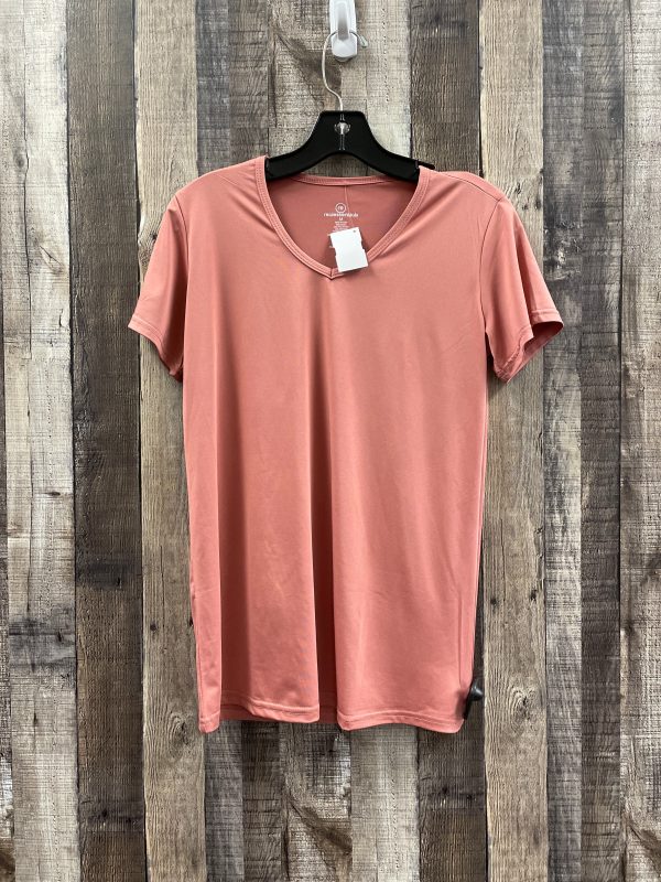 Athletic Top Short Sleeve By Clothes Mentor In Mauve, Size: M Online now