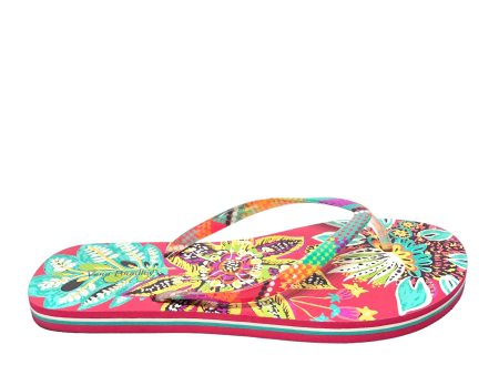 Multi-colored Sandals Flip Flops Vera Bradley, Size 9.5 Online