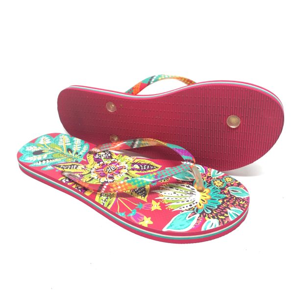 Multi-colored Sandals Flip Flops Vera Bradley, Size 9.5 Online