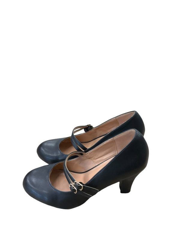 Shoes Heels Block By Clothes Mentor In Black, Size: 8 on Sale