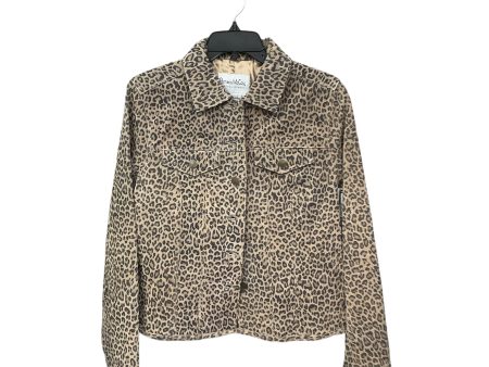 Jacket Leather By Pamela Mccoy In Animal Print, Size: S Fashion