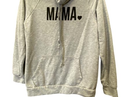 Sweatshirt Collar By Clothes Mentor In Grey, Size: M on Sale