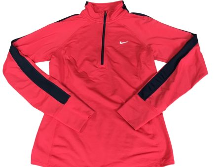 Athletic Jacket By Nike Apparel In Pink, Size: S Discount