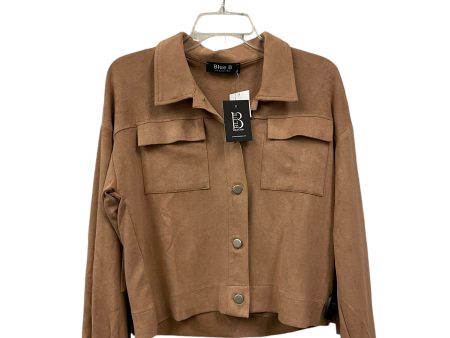 Jacket Fleece By Blue B In Brown, Size: S Fashion