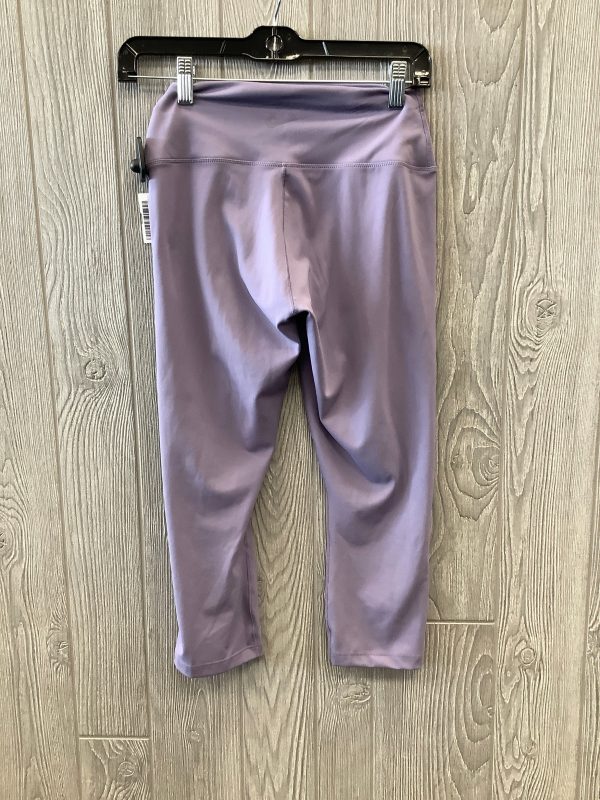 Athletic Capris By Nike Apparel In Purple, Size: M Online Hot Sale