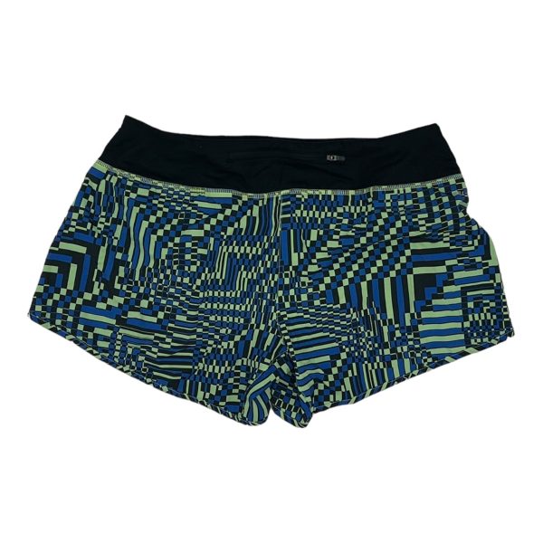 BLUE & GREEN ATHLETIC SHORTS by NIKE APPAREL Size:M on Sale