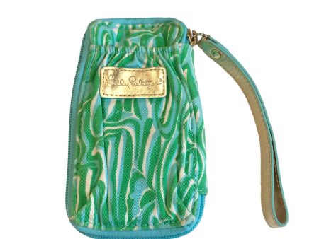 BLUE & GREEN WALLET DESIGNER by LILLY PULITZER Size:SMALL Fashion