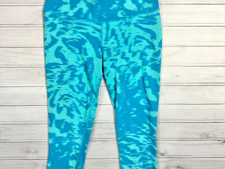 Athletic Leggings Capris By Nike  Size: M For Sale