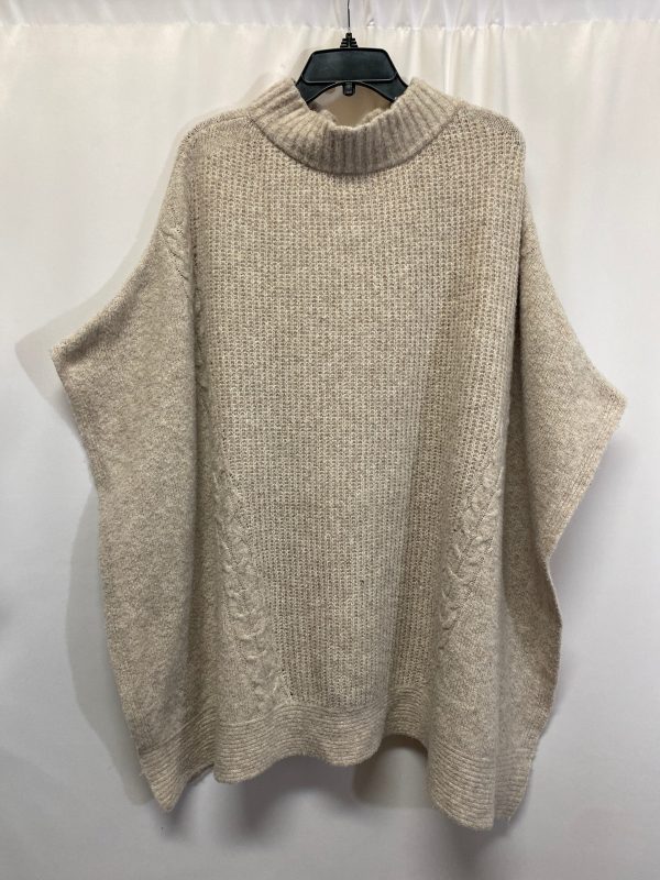 Poncho By Time And Tru In Beige, Size: Xl For Sale