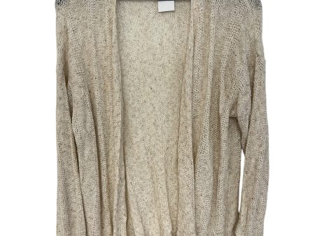 Cardigan By Blu Pepper In Cream, Size: M Online