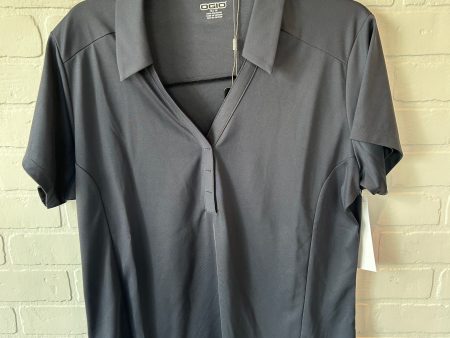 Athletic Top Short Sleeve By Clothes Mentor In Grey, Size: Xl Hot on Sale