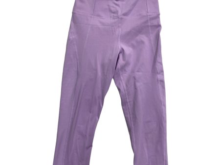 Athletic Capris By girlfriend collective In Purple, Size: M on Sale