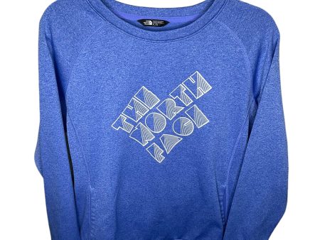 Athletic Sweatshirt Crewneck By The North Face In Blue, Size: Xl Online now