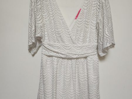 Romper By Lilly Pulitzer In White, Size: S Hot on Sale