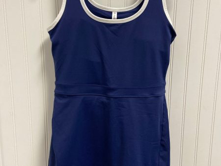 Athletic Dress By Fabletics In Blue, Size: M Cheap