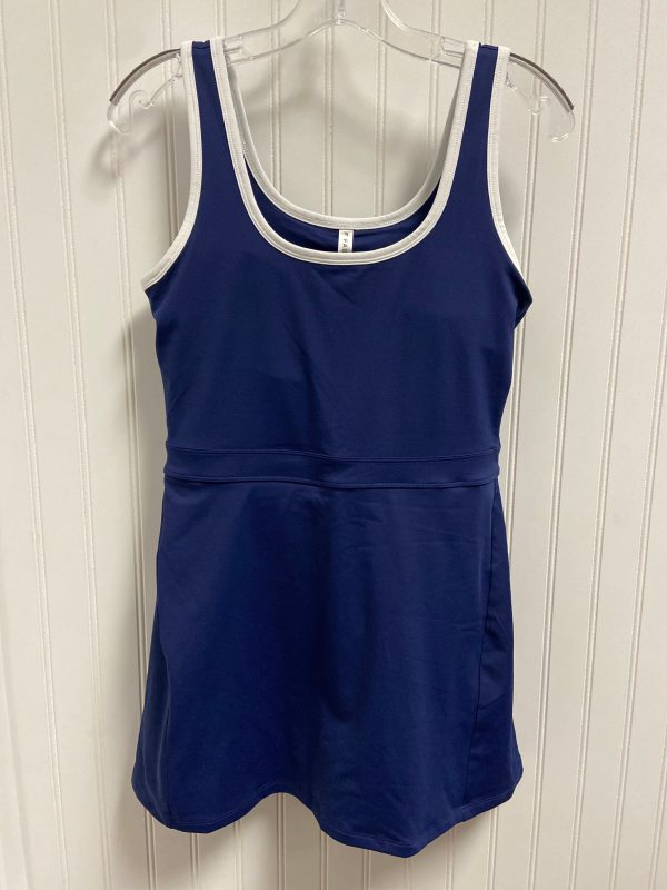 Athletic Dress By Fabletics In Blue, Size: M Cheap