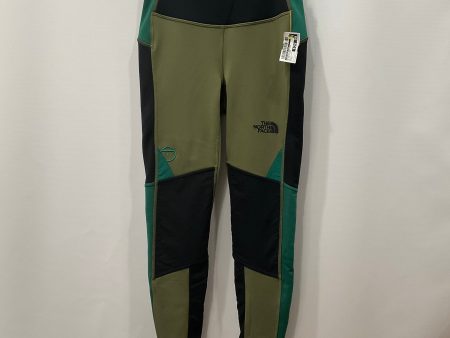 Athletic Leggings By The North Face In Black & Green, Size: S Supply