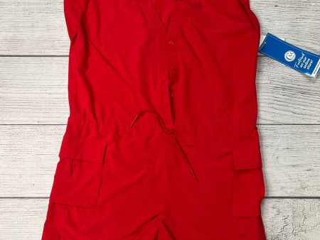 Romper By Athleta In Red, Size: Xs Cheap