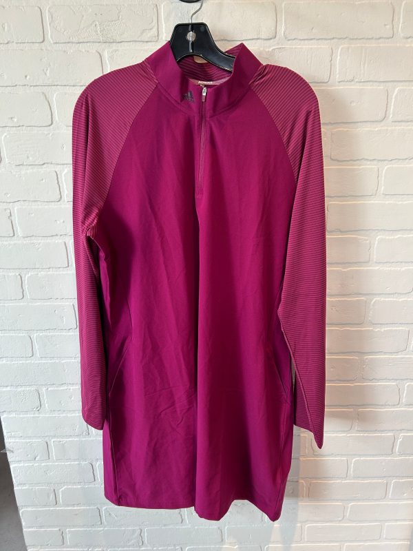 Athletic Dress By Adidas In Pink, Size: Xl Fashion