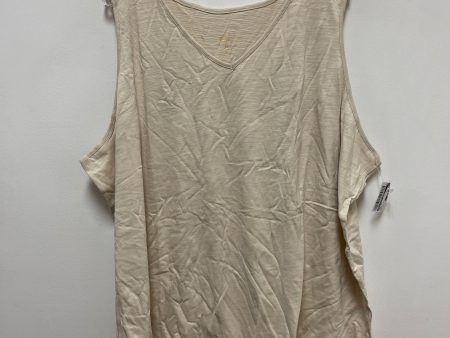 Tank Top By Belle By Kim Gravel In Cream, Size: 4x Discount