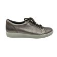 GOLD SHOES SNEAKERS by ECCO Size:8 Online Sale