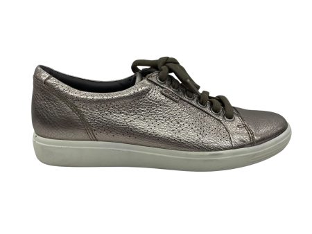 GOLD SHOES SNEAKERS by ECCO Size:8 Online Sale