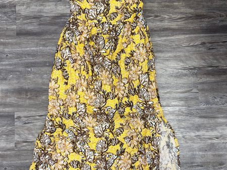 Dress Casual Maxi By Evereve In Yellow, Size: M Sale