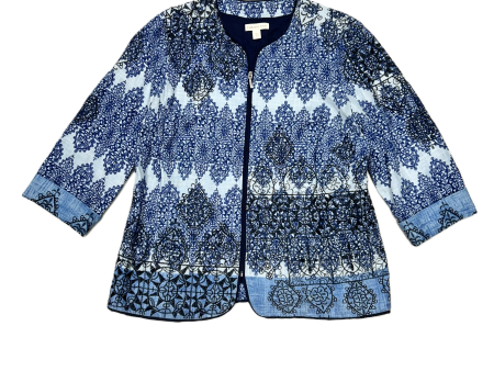 Jacket Other By Coldwater Creek In Blue, Size: 2x Online now