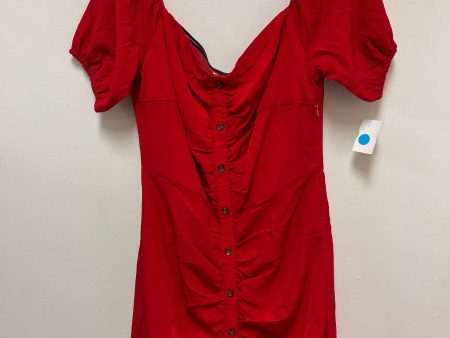 Dress Casual Short By Walter Baker In Red, Size: M For Sale