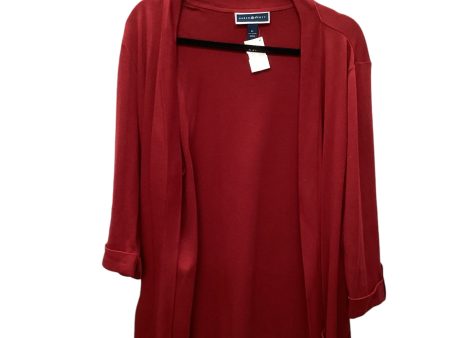 Cardigan By Karen Scott In Red, Size: Xl Supply