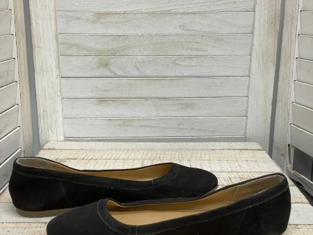 Shoes Flats By Crown Vintage In Black, Size: 7.5 Fashion