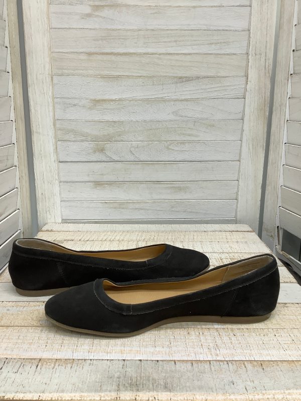 Shoes Flats By Crown Vintage In Black, Size: 7.5 Fashion