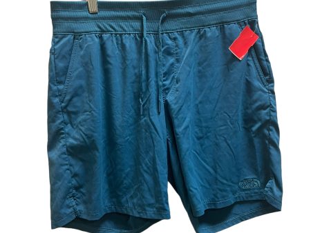 Athletic Shorts By The North Face In Blue, Size: M on Sale