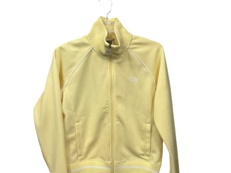 Athletic Jacket By The North Face In Yellow, Size: M Sale