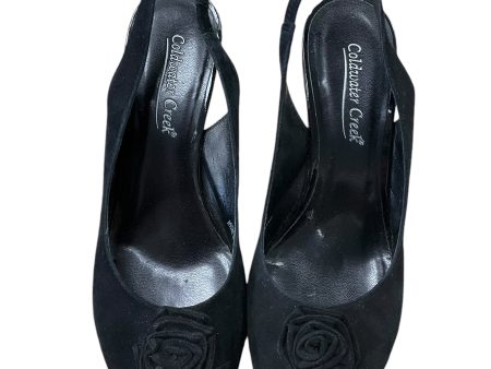 Shoes Heels Wedge By Coldwater Creek In Black, Size: 10 For Discount