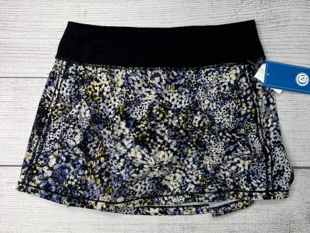 Athletic Skirt Skort By Lululemon In Floral, Size: 6long Online now