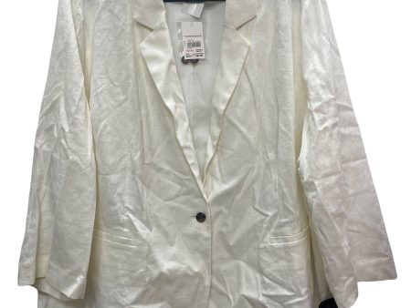 Blazer By Cato In White, Size: 3x Sale