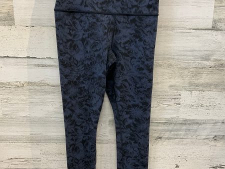 Athletic Leggings By Athleta In Navy, Size: S Fashion